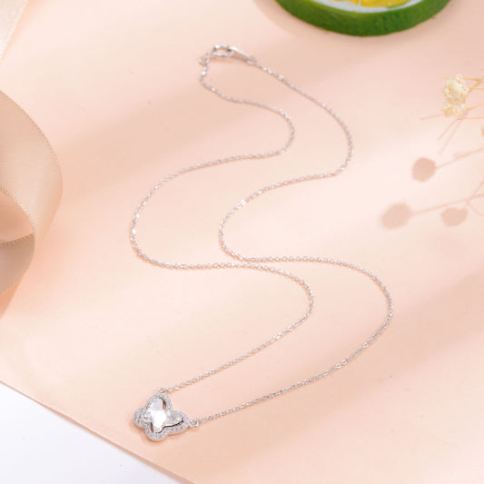 Crystal Necklace Female Pendant Simple All-match Necklace